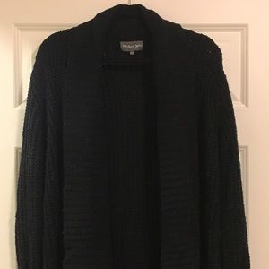 Black Michael Stars chunky cardigan size XS/S